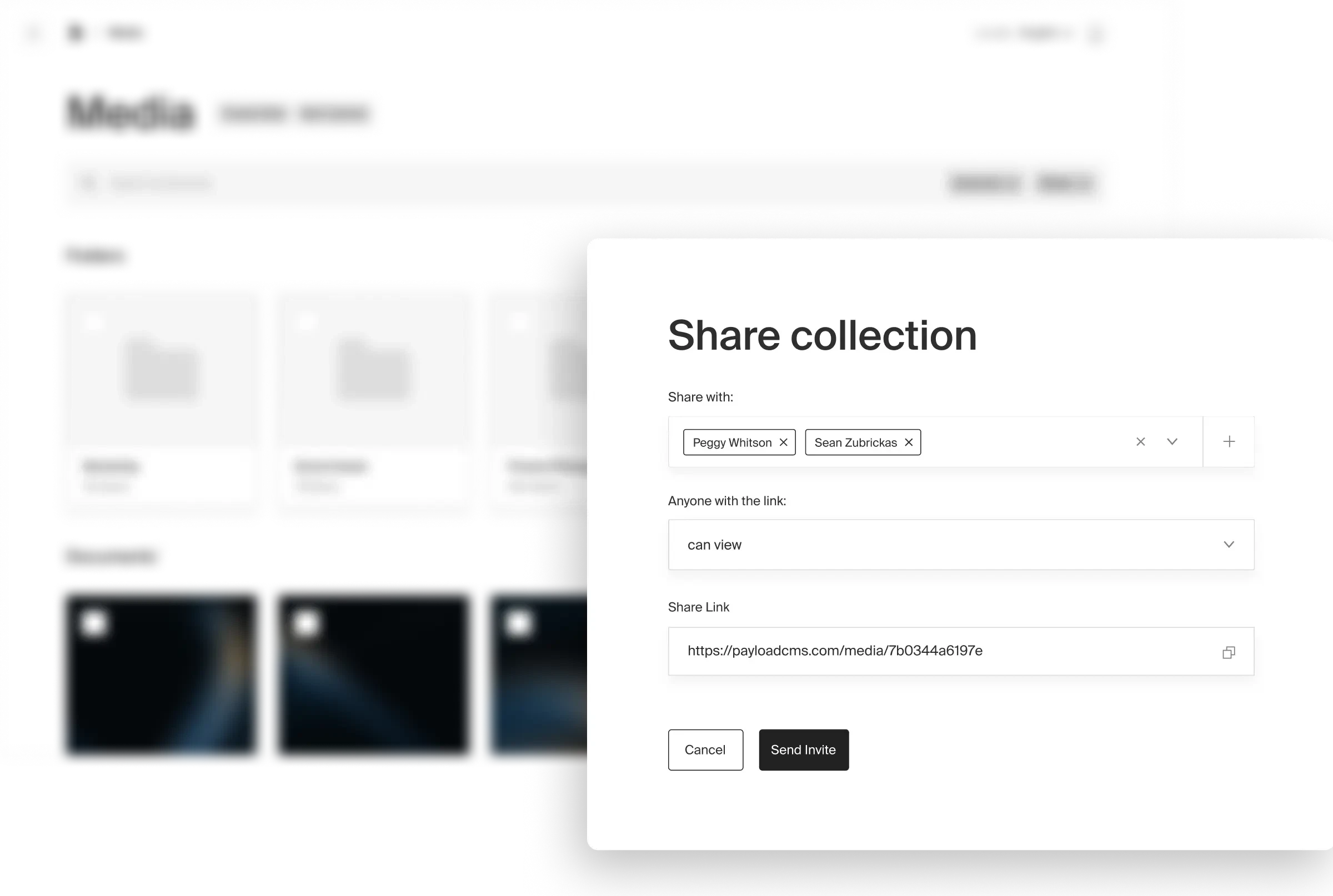 share files in digital asset management