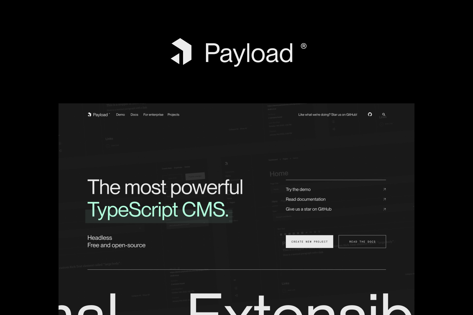 Payload CMS Website