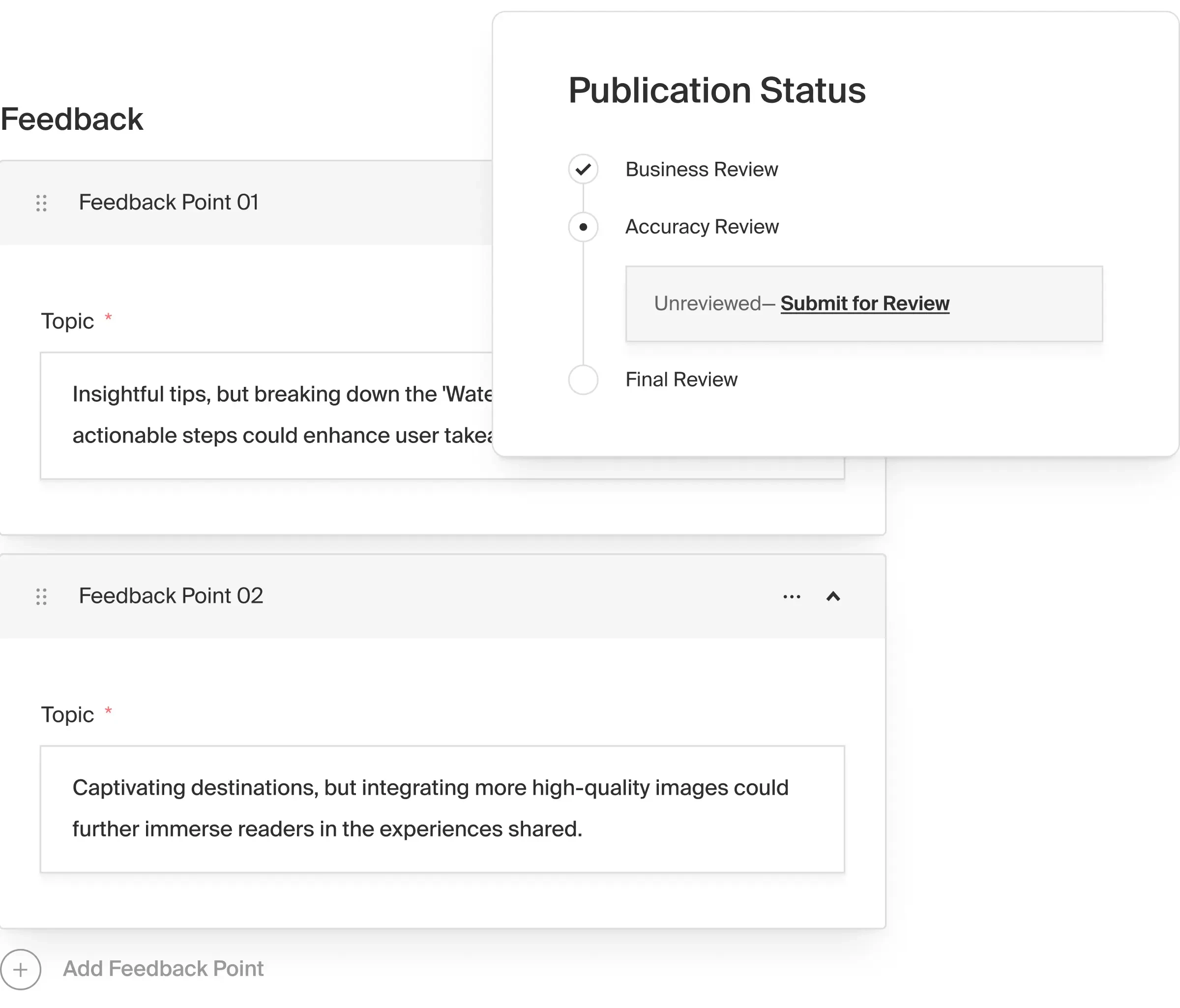 Approval Workflows